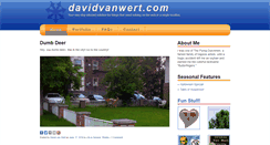 Desktop Screenshot of davidvanwert.com